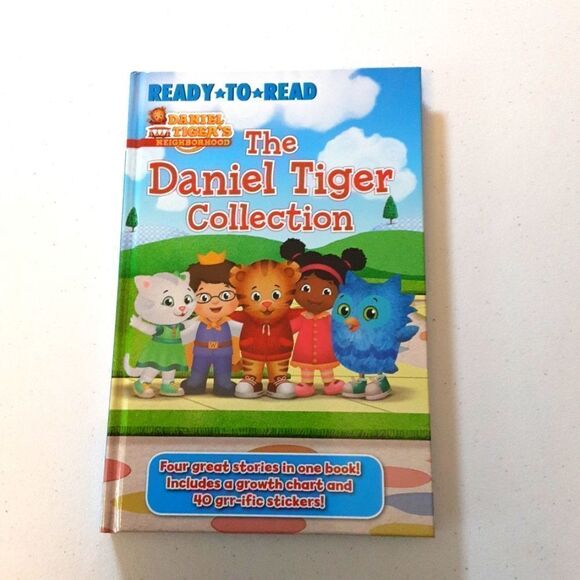 Toddler Hardbound Books Set of 3 Daniel Tiger Elmo Monsters‎ in Closet… - Picture 3 of 8